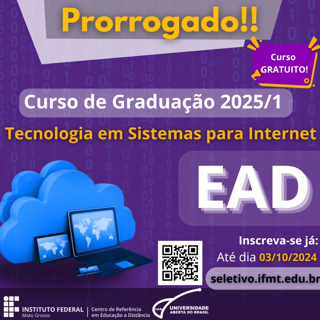 Curso de Graduação em Tecnologia de Sistemas para Internet no Polo UAB