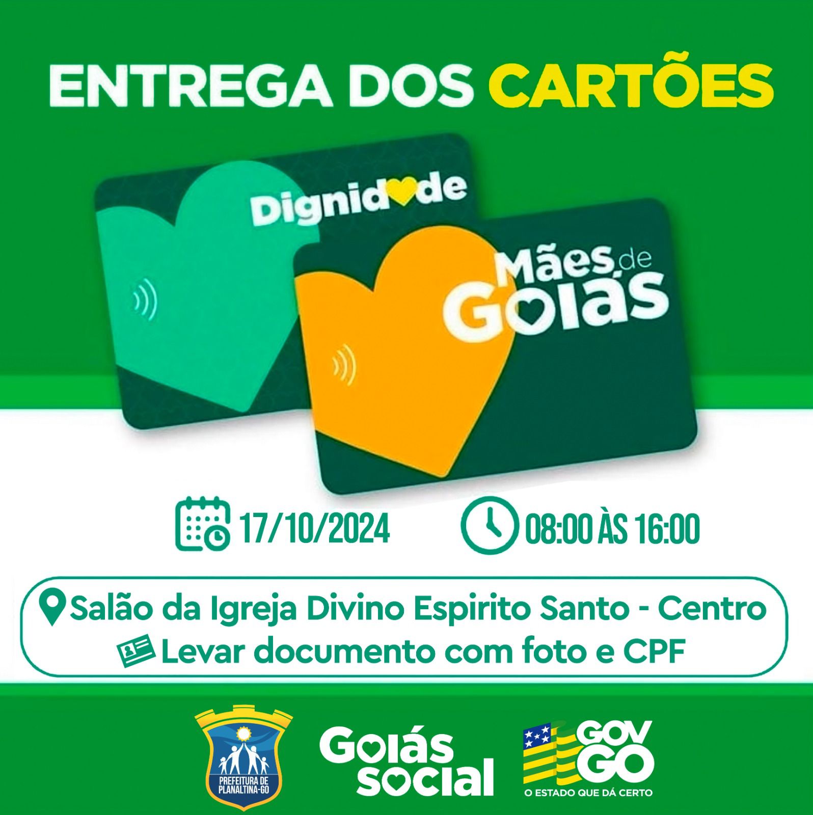 Entrega de Cartão Social